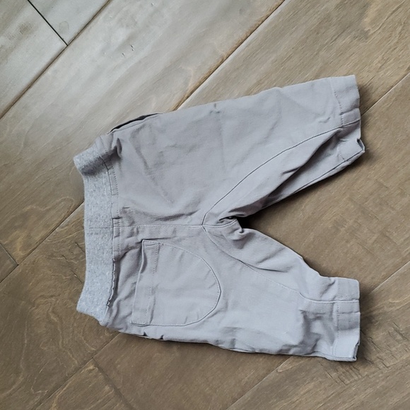 Knit chino pant gray size 3-6 months - Picture 2 of 3